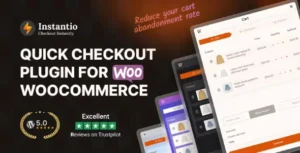 Instantio – WooCommerce Quick Checkout, Floating Cart & Popup Cart