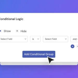 User Registration Conditional Logic