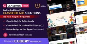 ClassifiedPro Local Classifieds Ads WordPress Theme