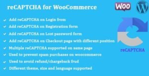 reCAPTCHA for WooCommerce