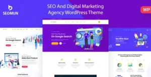 Seomun – Digital Marketing Agency WordPress Theme