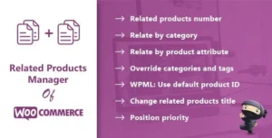 Related Products Manager for WooCommerce Pro 1.16