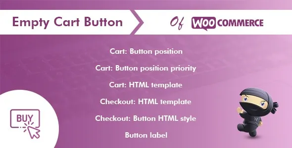 Empty Cart Button Pro for WooCommerce 1.3.6