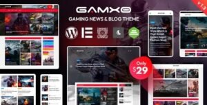 Gamxo 2.0.2 – WordPress Gaming News & Blog Theme