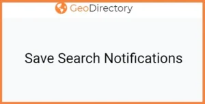 GeoDirectory Save Search Notifications 2.1.4