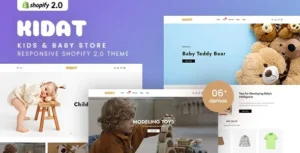 Kidat - Kids & Baby Store Shopify 2.0 Theme