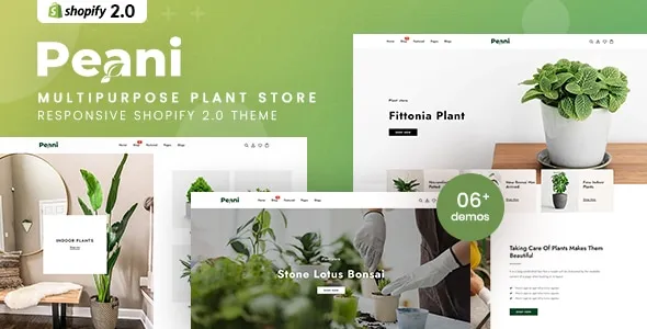 Peani - MultiPurpose Plant Store Shopify 2.0 Theme