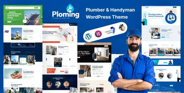 Ploming 1.0.0 – Plumber & Handyman WordPress Theme