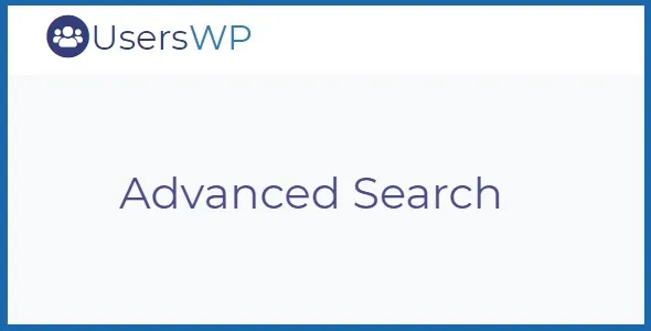 UsersWP Advanced Search