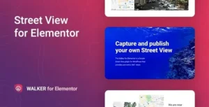 Walker – Google Street View for Elementor