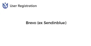 User Registration Brevo