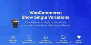 WooCommerce Show Variations as Single Products 1.4.6