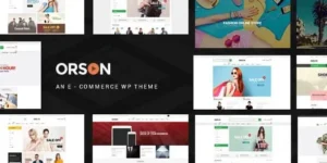 Orson – Innovative Ecommerce WordPress Theme for Online Stores
