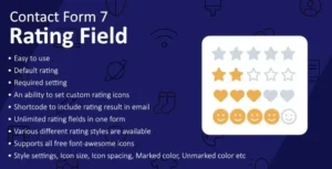 Rating Field for Contact Form