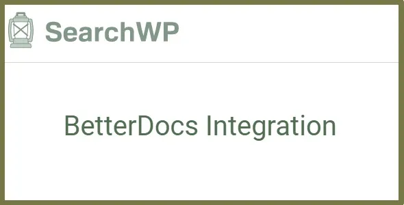 SearchWP BetterDocs Integration 1.1.0