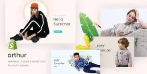 Arthur | Minimal, Clean & Beautiful Shopify Theme
