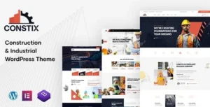 Constix – Construction Factory & Industrial WordPress Theme