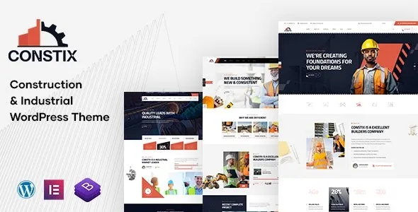 Constix – Construction Factory & Industrial WordPress Theme