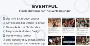 Eventful Pro – Events Showcase For The Events Calendar