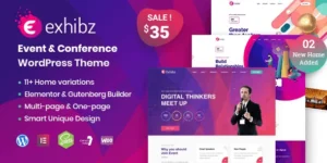 Exhibz - Event Conference WordPress Theme