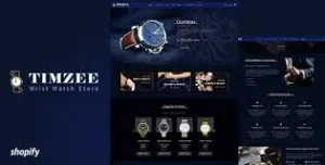 Timzee | Shopify, Watch Store & Digital Clock Theme