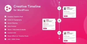 Creative Timeline for WordPress