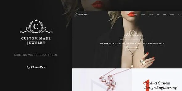 Custom Made - Jewelry Manufacturer and Store WordPress Theme