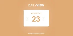 EventOn Daily View