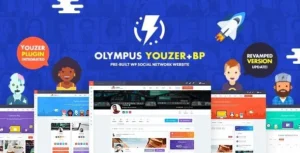Olympus - Powerful BuddyPress Theme for Social Networking