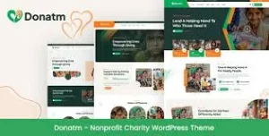 Donatm – Nonprofit Charity WordPress Theme