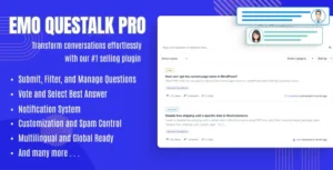 EMO Questalk Pro – Your Ultimate Question & Answer WordPress Plugin