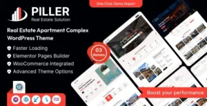 Piller - Real Estate WordPress Theme