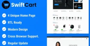 SwiftCart - Multipurpose WooCommerce WordPress Theme