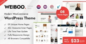 Weiboo - Multipurpose WooCommerce Theme