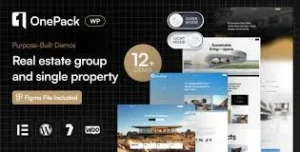 OnePack – Real Estate & Property Construction WordPress Theme
