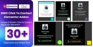 BWD Click To Contact Addon For Elementor