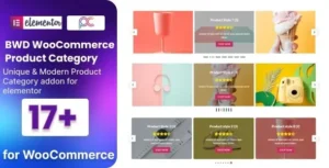 BWD WooCommerce Product Category Carousel For Elementor