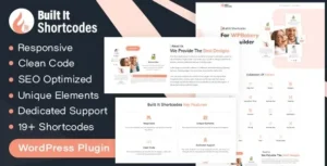 Built It – Ultimate Shortcode WordPress Plugin For WP Bakery Page