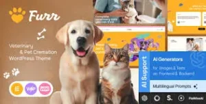 Furr – Veterinary & Pet Shop WordPress Theme