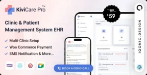 KiviCare(TM) Pro - Clinic and Patient Management System EHR (Add-on)
