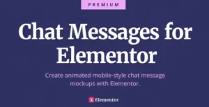 Chat Messages for Elementor