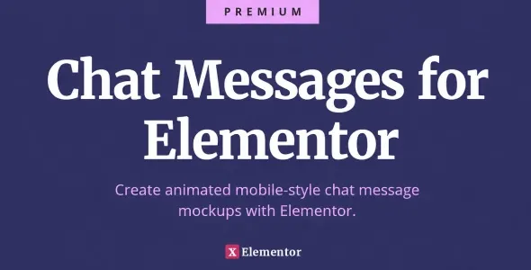 Chat Messages for Elementor