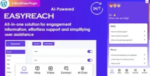 EasyReach - OpenAI Powered AI Chatbot, engage, convert and customer support solution