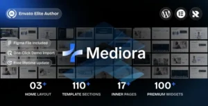 Mediora – Doctor & Medical Clinic Elementor WordPress Theme