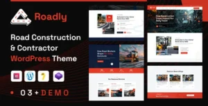 Roadly - Road Construction & Civil Engineering WordPress Theme