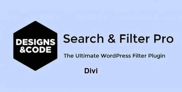 Search & Filter Pro Divi