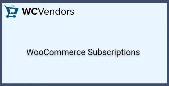 WC Vendors WooCommerce Subscriptions